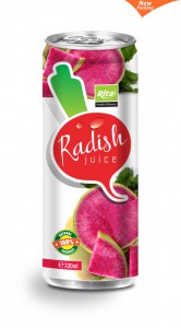 330ml Slim can Radish Juice 1
